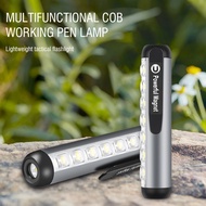 Boruit EDC Flashlight Super Bright Torch Light Rechargeable Waterproof Outdoor Magnetic Camping Flas