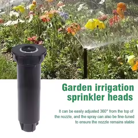 1/2Pcs Garden Irrigation Sprinkler Adjustable Spraying Distance In 3 - 6M For Grassland/Garden/Lawn 
