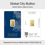 PAMP Gold Bar - 2.5 gram - Fortuna