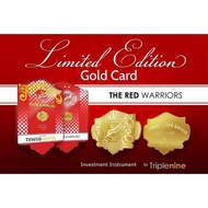 Triplenine Gold x The Red Warriors (TRW) Gold Bar (0.5g) (AU 999.9)