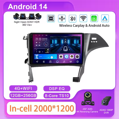 Android Car For Toyota Prius 3 XW30 2009 - 2015 Right Hand Driver Auto Radio Stereo Multimidia Playe