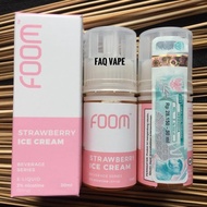 Foom Strawberry Ice Cream 30ml - Salt Nic Liquid Vape By Foom.FAQ