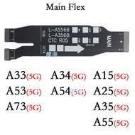 JDT Motherboard Connector Cable for Samsung Galaxy A34 A54  A33 A53 A73A15 A25 A35 A55 4G 5G Main Bo