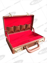 PINTAKASI BRAND NO Glass Tari Case Ordinary (Medium) 36pcs Tari Blade (Brown) for Gamefowl Rooster G