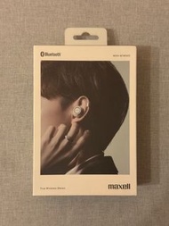 全新日本品牌Maxell 真無線藍牙耳機 (白色)MXH-BTW500 Earphones