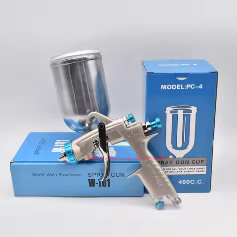 Spray Gun Japan W101 134G HVLP Hand Manual Paint Gun 1.0/1.3/1.5/1.8mm W-101 Paint Spray Gun Airbrus
