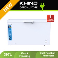 KHIND 397L Chest Freezer FZ400