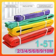 HIJAU UNGU MERAH Webbing SLing COLOR LiftingTALI RED/ YELLOW GREEN/ PURPLE 2/3/5/6/10Ton 2/3/4/5/6/8