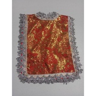 Santo Niño / Sto. Nino / Sto. Niño Clothes / Dress (Mini | 7.5" x 9" | Red and Silver)