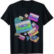 Eighties Theme Party Retro 80S Music Cassette 80S T-Shirt