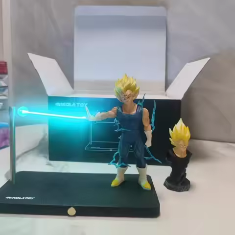 Rechargeable Dragon Ball Gogeta Lamp Gogeta Ligh Son Goku Light Lamp Magnet Light Model Kakarotto Ka
