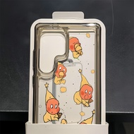 Samsung S26 S25 Ultra S25FE S24 Ultra S24 FE A56 A26 A55 Cute Twinkle Twinkle Hard Transparent Space