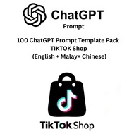 ChatGPT TikTok Prompt Template Pack – 100+ Viral Video, Caption & Hashtag Prompts (English + Malay +