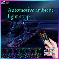 Automotive RGB color low light environment light strip 6-in-1 remote flexible LED ambient light