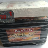 MOTOLITE GOLD 3SMF (N70L) MAINTENANCE FREE BATTERY