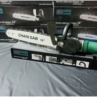 KC425 Adapter Chainsaw 16 Inch Chain Saw Long Bar 16 Panjang 40cm