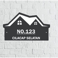 Cheapest Custom acrylic house number with name and address RH-016