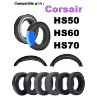 Suitable for Corsair HS50 HS60 HS70 replaceable earphone sponge earflap ear pad
