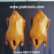 โมเดล เป็ดพะโล้ปลอม แบบใหญ Size L ตัวละ 1300 บาท กว้าง 16 ยาว 34 หนา 13 cm เนื้อเรซิ่น เป็ดปั๊วฉ่าย 