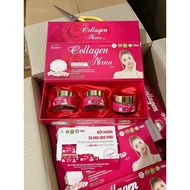 Supper COLLAGEN NANO Q10 Beautiful Oral Capsule - Box Of 3 Bottles x15 Tablets - Helps Beautify The Skin, Prevent Aging, Dark Spots, Pigmentation