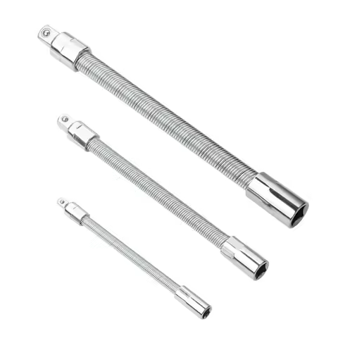 1/4 3/8 1/2 Shock Sleeve Kits Universal Joint Rod Socket Extension Flexible Joining Rods Workshop To