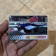 NAMCO PASSPORT BANDAI CARD CUSTOM DESIGN STICKER BANAPASSPORT BANAPASS WMMT WANGAN MIDNIGHT MAXIMUM 