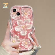 Redmi A1 A2 Redmi 9A Redmi 9C Redmi 9T Redmi 10 Redmi 10C Note 9S Note 11S 4G Note 9 Pro 4G Redmi 11 Prime 5G Pearl Oil Painting Flower Silicone Phone Case