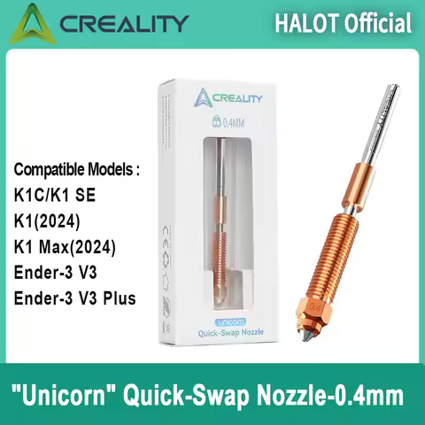 Creality "Unicorn" Quick-Swap Nozzle 0.4mm Nozzle For Creality K1 Max /K1C/K1 SE / Ender-3 V3 / Ende