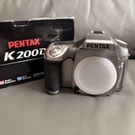 Pentax K200D 極罕收藏級銀色 最後一代CCD