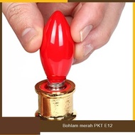 MERAH Red Prayer Light Bulb E 12