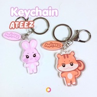 Keychain ATEEZ ANITEEZ AISTY – Keychain KPOP - KPOP Merch - Ateez Merch - Unofficial Merch Fanmade M
