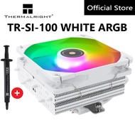 Thermalright SI-100 White ARGB CPU Radiator CPU Air Cooler 6×6mm Heat Pipes PWM Quiet Fan CPU Cooler