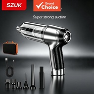 SZUK Portable Car Vacuum Cleaner Handheld Cordless Strong Suction Multifunctional Gap Dust Removal W
