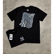 MLB Ash Print Branded T-Shirt/ MLB NY Ash Abstract Print T-Shirt/ Unisex T-Shirt