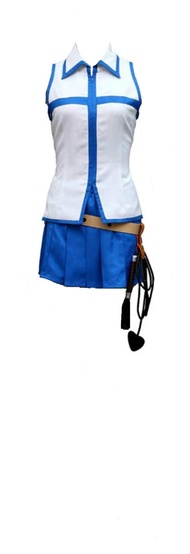 Fairy Tail Lucy Heartfilia Cosplay Costume - Team Natsu - Anime Character Merch - Unisex Adult Hallo