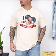 Personalized I Love Custom Shirt Custom Face Girlfriend Heart Shirt Girlfriend Shirt I Heart Custom 