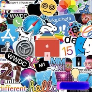 Apple Macintosh stickers 70pcs  label  iphone 15 imac 2023 macbook 蘋果電腦  貼紙  iphone iPad mini  iOS M