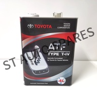 Toyota ATF Type T-IV Fluid Oil 4L 08886-81400
