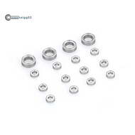 .16PCS Steel Bearing 3X6X2mm 6X10X3mm for  C14 C24 B36 MN D90 MN-90 MN99S RC Car Spare Parts Upgrade