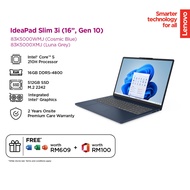 Lenovo IdeaPad Slim 3 161IH10R (83K5000WMJ/83K5000XMJ) Laptop | Intel Core 5 210H | 16GB RAM 512GB S