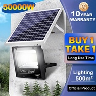 ESSONIO 50000W Lampu Solar Outdoor Waterproof Lighting LED Solar Spotlight Solar Street Light Sensor