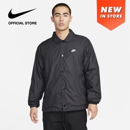 Nike Men's Club Coaches' Jacket - Black