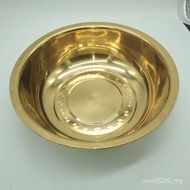 Wholesale Stainless Steel Basin Washbasin Imitation Feng Shui Imitation Supplies Yellow zm6h Basin W