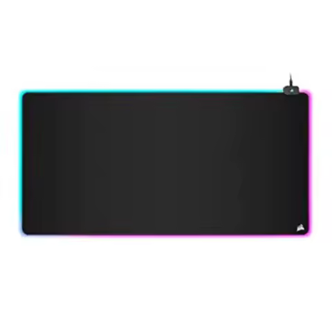 Corsair RGB Gaming Mouse Pad Extended Large LED Soft Desk Mat with Non-Slip Base for PC Gamer