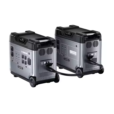 Suitable for【Hot】4000W 5KWh Silent Generator Backup Power LiFePO4 Battery Fast Charger UPS Solar Por