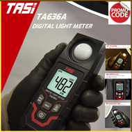 PROMO TASi Lux Meter Alat Ukur Intensitas Cahaya Digital LCD Screen - TA636A / Alat ukur cahaya lamp