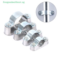 FGWB 5Pcs Pipe Clamp With Screw From The Wall Yards Away From The Wall Of The Card Saddle Card Line Pipe Clip 16mm 20mm 25mm 32mm HOT