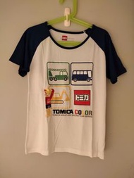 (童)Tomica 涼感機能衣°白色(130~140cm