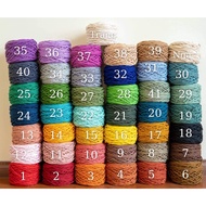 1kg dyed macrame rope