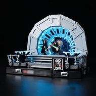 Kyglaring LED Lighting Set (without Model) - Compatible with Lego 75352 Imperial Throne Hall Diorama